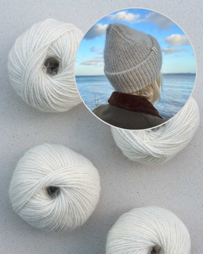 Chapeau de week-end - doux et câlin | Le plus beau chapeau à motif côtelé avec Cashmere Charis de Pascuali 