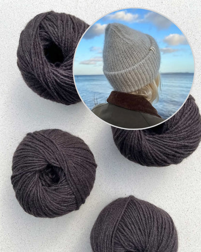 Chapeau de week-end - doux et câlin | Le plus beau chapeau à motif côtelé avec Cashmere Charis de Pascuali 