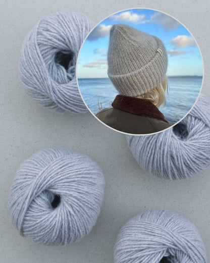Chapeau de week-end - doux et câlin | Le plus beau chapeau à motif côtelé avec Cashmere Charis de Pascuali 
