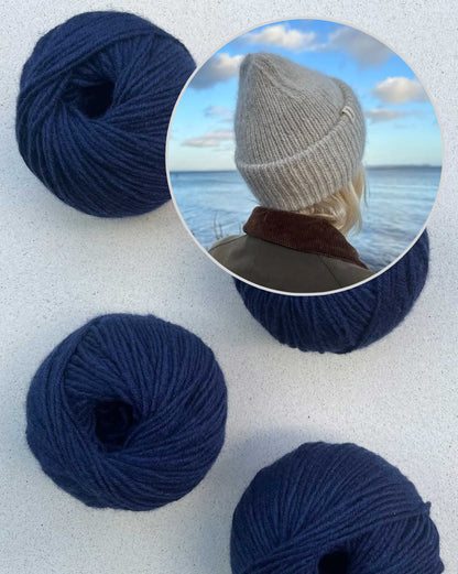 Chapeau de week-end - doux et câlin | Le plus beau chapeau à motif côtelé avec Cashmere Charis de Pascuali 