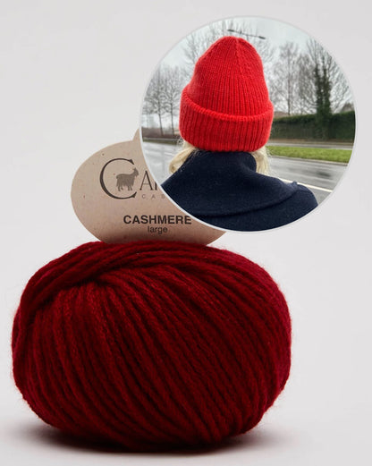 Weekend Mütze | unglaublich weich aus Cashmere Large von Cardiff