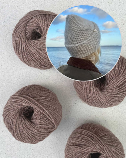 Chapeau de week-end - doux et câlin | Le plus beau chapeau à motif côtelé avec Cashmere Charis de Pascuali 