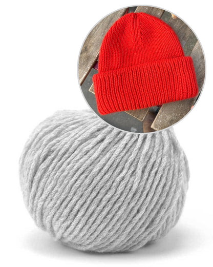 Chapeau de week-end | peluche douce de Cahmere Worsted de Pascuali 