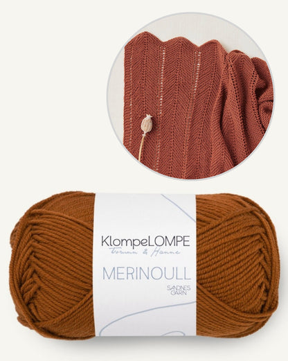 Wellen Decke Baby - mit Gratisanleitung | super weich aus Merinoull von Sandnes Garn