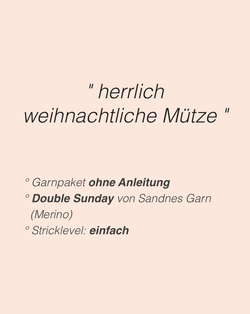 PetiteKnit Wichtlemütze mit Double Sunday von Sandnes Garn 2