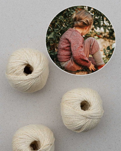 Wiesenblume Cardigan Kinder | märchenhafte Jacke aus Sole von Pascuali