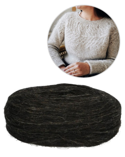 Wild Posy Sweater von Melody Hoffmann mit Plötulopi von Lopi Island 12