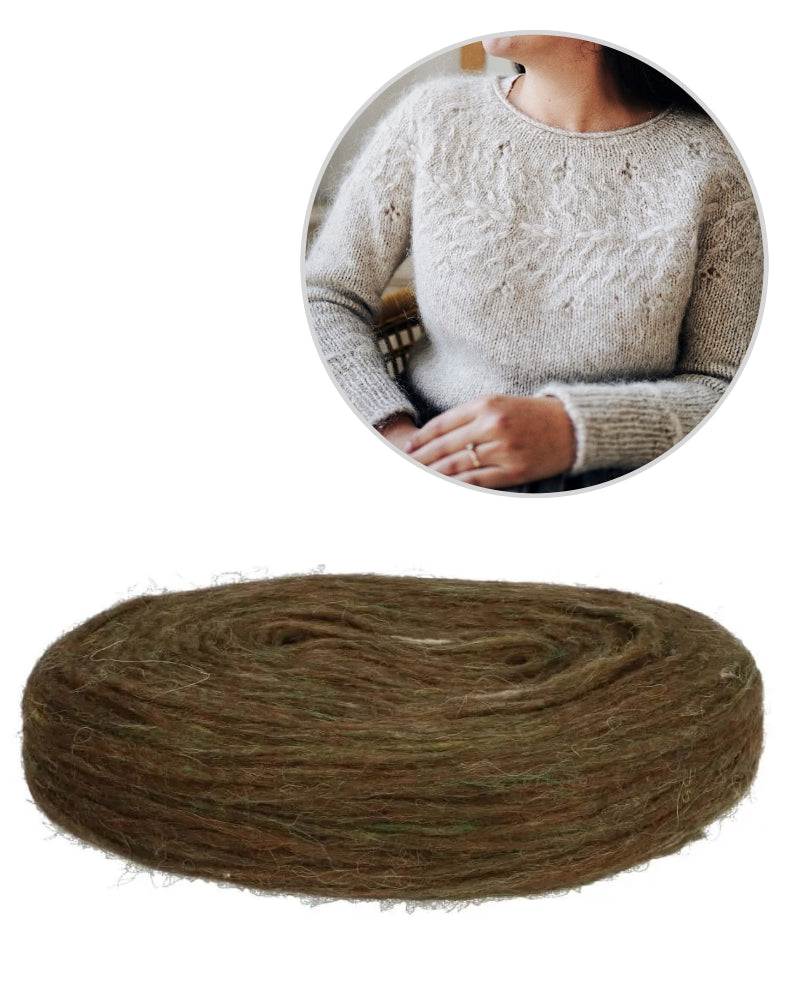 Wild Posy Sweater von Melody Hoffmann mit Plötulopi von Lopi Island 13