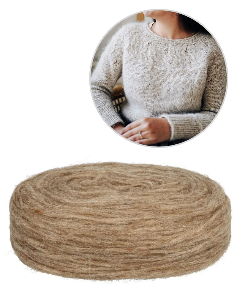 Wild Posy Sweater von Melody Hoffmann mit Plötulopi von Lopi Island 15