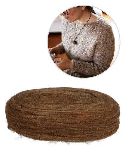 Wildflower Path | warmer Sweater mit zartem Blumenmuster aus Plötulopi von Lopi Island