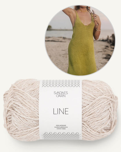 Willow Kjole | perfektes Sommerkleid aus Line von Sandnes Garn