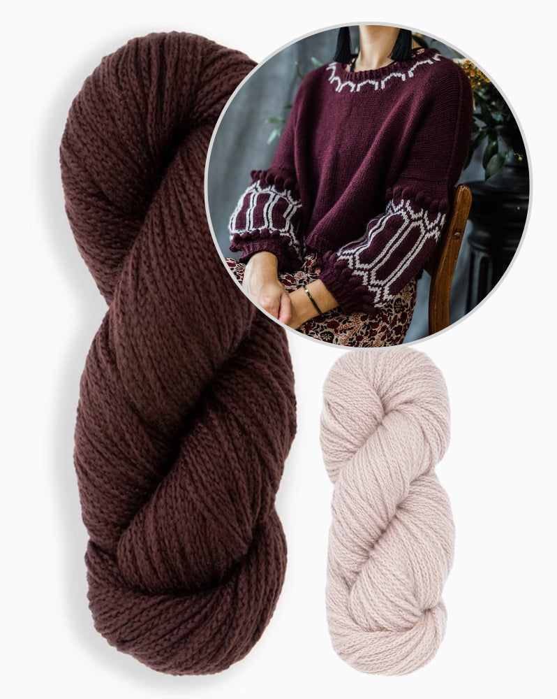 Willowwood Blouse | weich und zart aus Far von Woolfolk