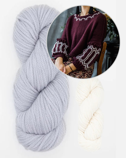 Willowwood Blouse | weich und zart aus Far von Woolfolk