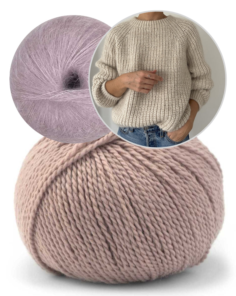 Coco Amour Knitwear Windermere Sweater mit Tibetan und Mohair Bliss von Pascuali 9