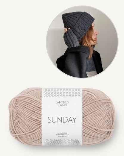 Winter Essentials | Set aus Mütze, Schalkragen und Stulpen oder Handschuhe mit Sunday von Sandnes