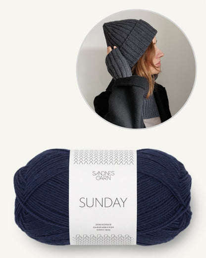 Winter Essentials | Set aus Mütze, Schalkragen und Stulpen oder Handschuhe mit Sunday von Sandnes