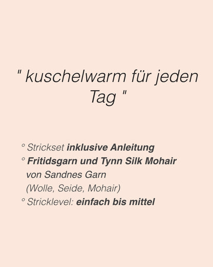 Wintermütze von Rabea von gute-garne mit Fritidsgarn und Tynn Silk Mohair von Sandnes Garn 2