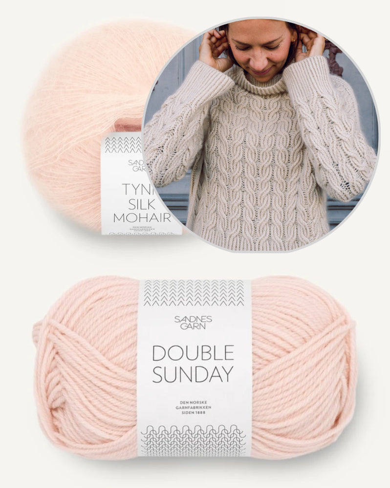 Kutovakika Wishbone Sweater - Set | buy here | Gute-garne.de