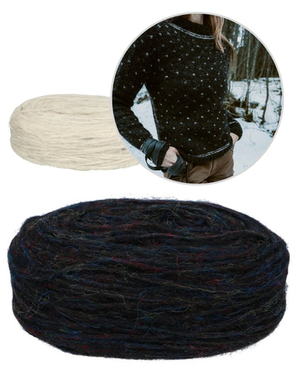 Wolf Winter | minimalistisches Muster aus Plötulopi von Lopi Island