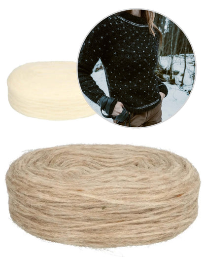 Wolf Winter | minimalistisches Muster aus Plötulopi von Lopi Island