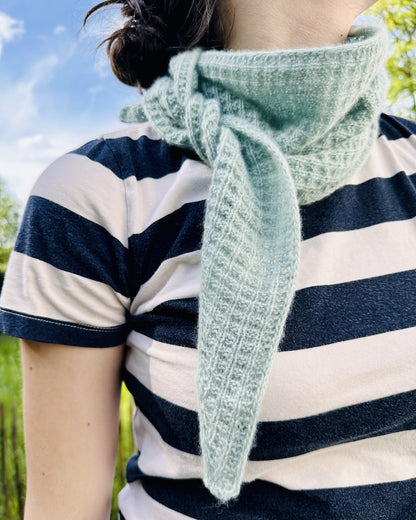 Wolkenmosaik Scarf - Pascuali Edition | hauchzartes Tuch aus Cashmere Lace von Pascuali