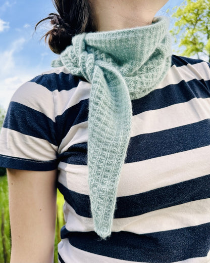 Wolkenmosaik Scarf - Pascuali Edition | hauchzartes Tuch aus Cashmere Lace von Pascuali