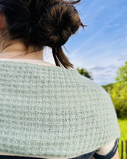 Wolkenmosaik Scarf - Pascuali Edition | hauchzartes Tuch aus Cashmere Lace von Pascuali