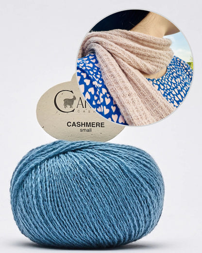 Wolkenmosaik Scarf - Cardiff Edition | leichtes, super weiches Tuch aus Cashmere Small von Cardiff
