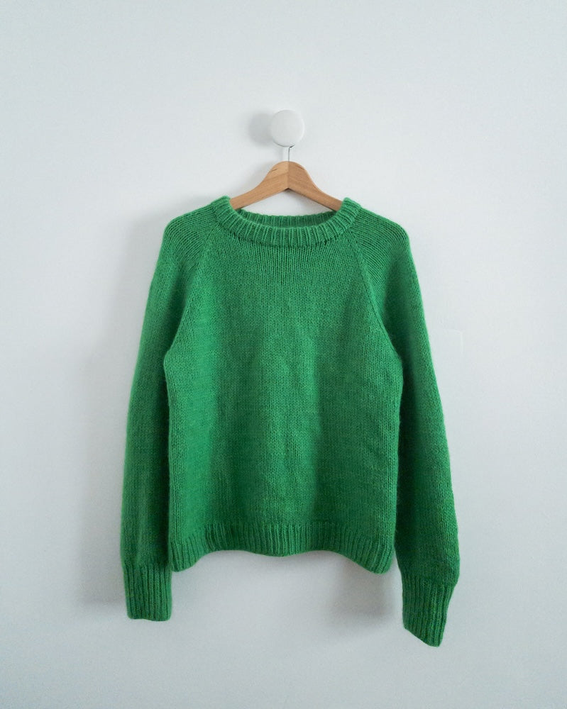 Woodlandsknits Wayfarer Raglan Sweater mit Double Sunday und Tynn Silk Mohair von Sandnes Garn 2