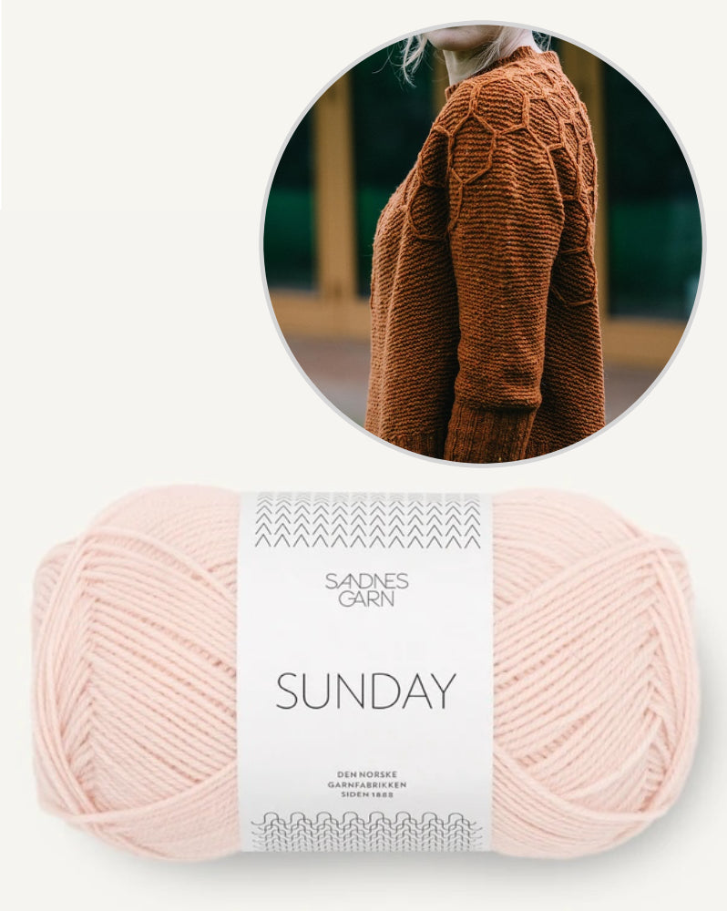 Wool and Honey Sweater von Andrea Mowry mit Sunday von Sandnes Garn 16