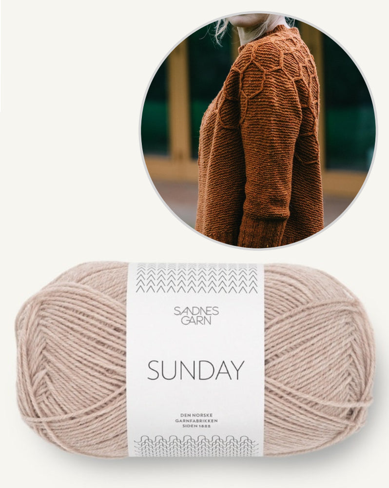 Wool and Honey Sweater von Andrea Mowry mit Sunday von Sandnes Garn 15