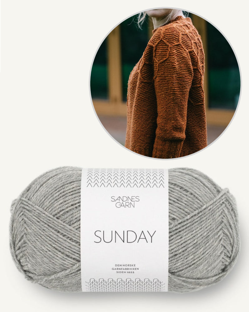 Wool and Honey Sweater von Andrea Mowry mit Sunday von Sandnes Garn 13