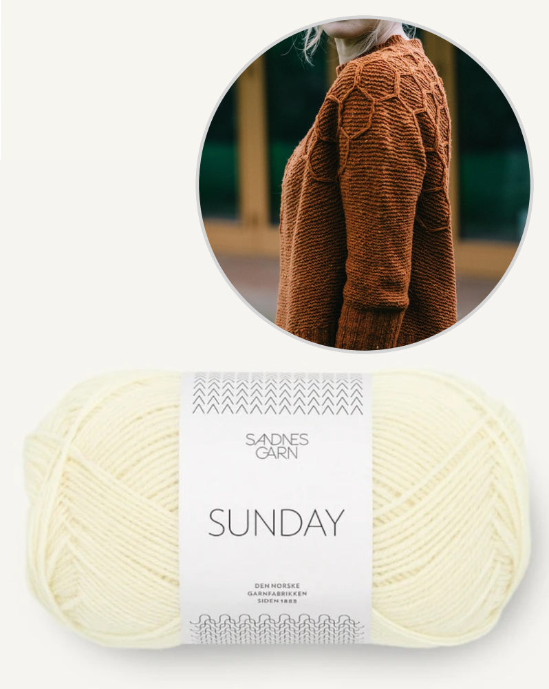 Wool and Honey Sweater von Andrea Mowry mit Sunday von Sandnes Garn 14