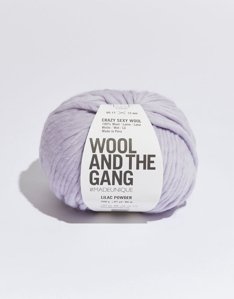Crazy Sexy Wool von Wool and the Gang Farbe lilac powder
