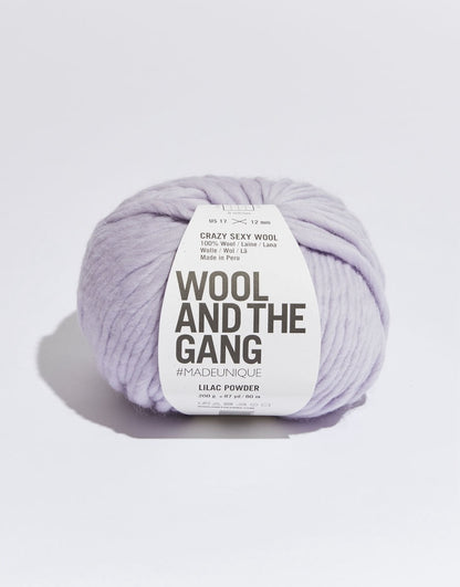 Crazy Sexy Wool von Wool and the Gang Farbe lilac powder