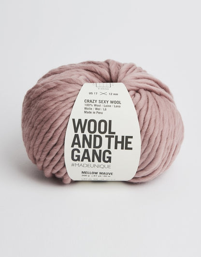 Crazy Sexy Wool von Wool and the Gang Farbe mellow mauve