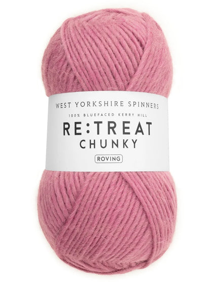 Re:Treat Chunky Roving | Dochtgarn aus 100% britischer Bluefaced Wolle