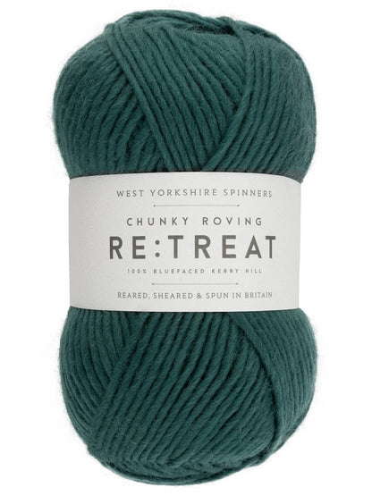 Re:Treat Chunky Roving | Dochtgarn aus 100% britischer Bluefaced Wolle