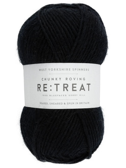Re:Treat Chunky Roving | Dochtgarn aus 100% britischer Bluefaced Wolle