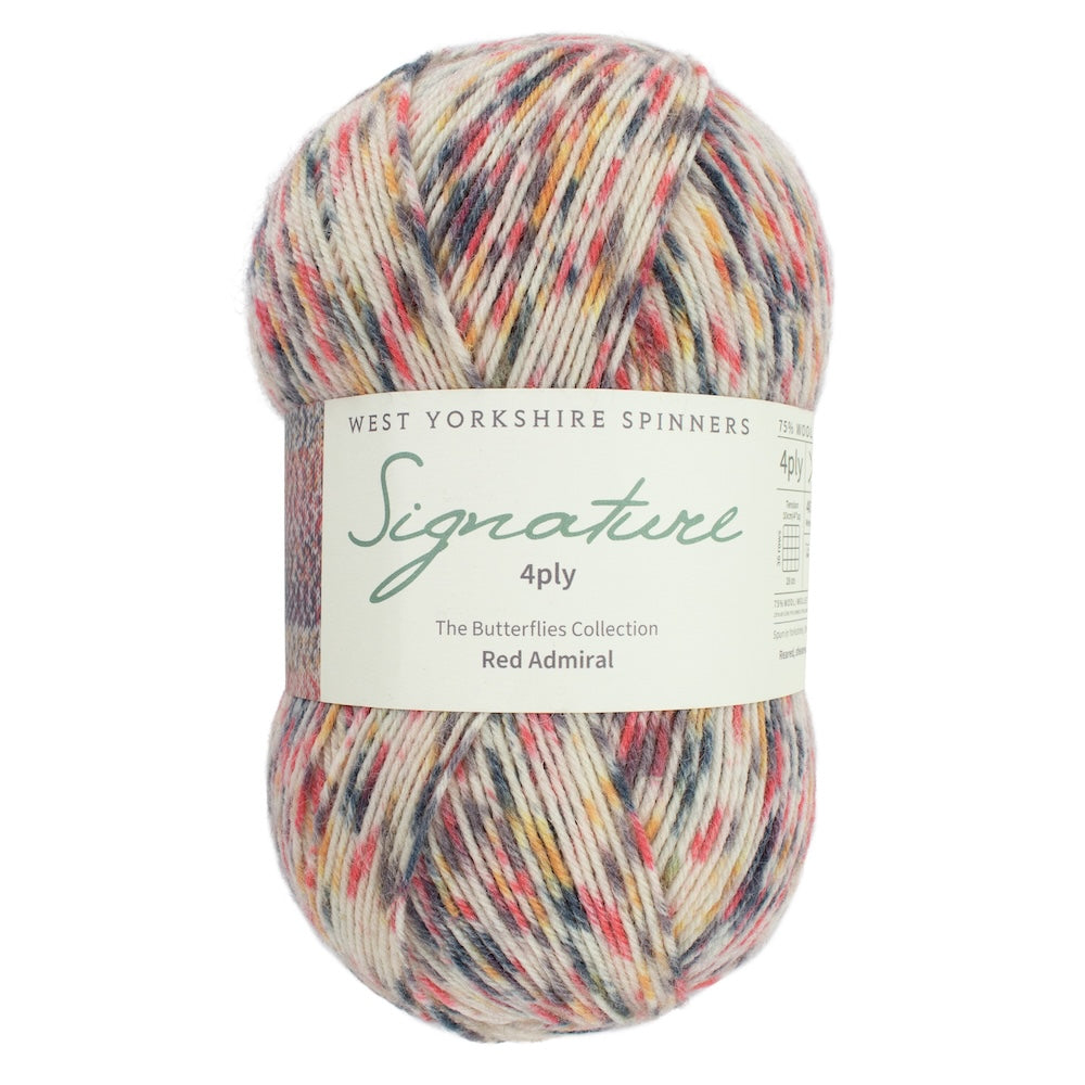 Signature 4-ply Butterflies | traumhaftes Sockengarn in Schmetterlingsfarben