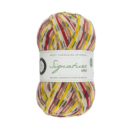 Signature 4-ply Country Birds | Sockengarn in den Farben heimischer Singvögel