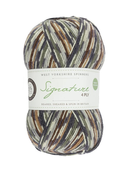 Signature 4-ply Country Birds | Sockengarn in den Farben heimischer Singvögel