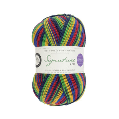 Signature 4-ply Winwick Mum | selbststreifendes Sockengarn