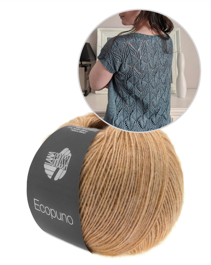 Audrey Borrego Xyris Shirt mit Ecopuno von Lana Grossa 12