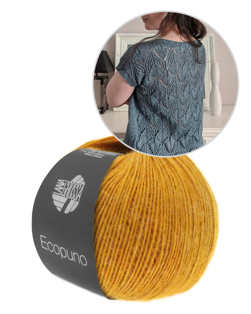 Audrey Borrego Xyris Shirt mit Ecopuno von Lana Grossa 17