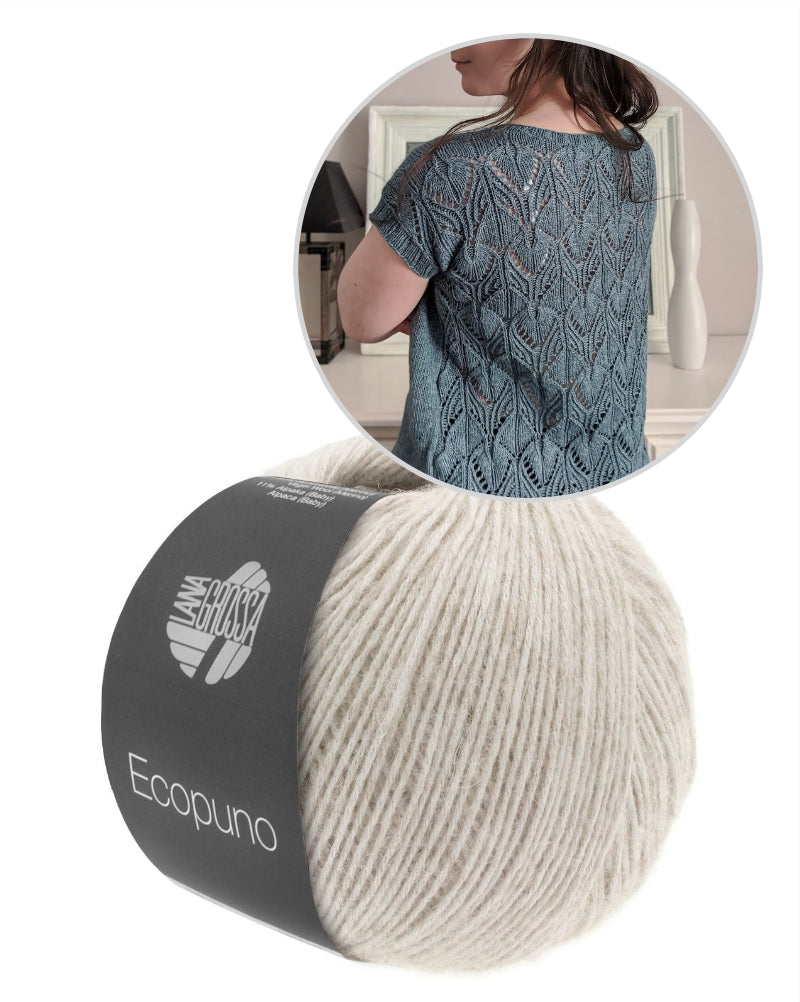 Audrey Borrego Xyris Shirt mit Ecopuno von Lana Grossa 15