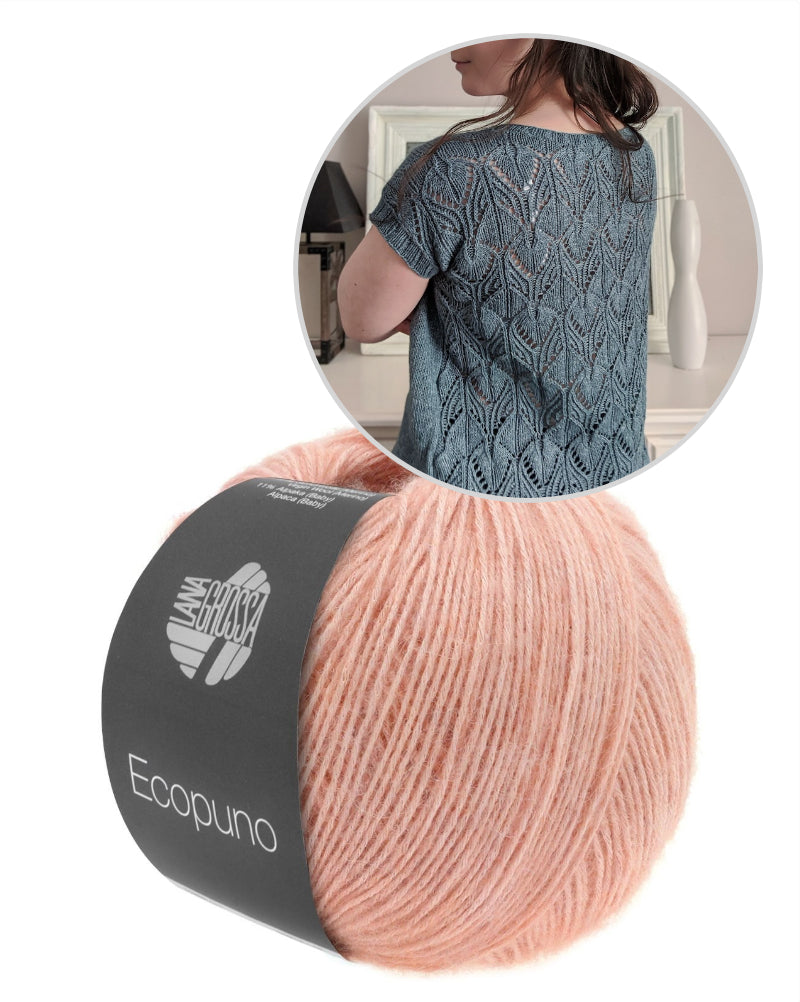 Audrey Borrego Xyris Shirt mit Ecopuno von Lana Grossa 11