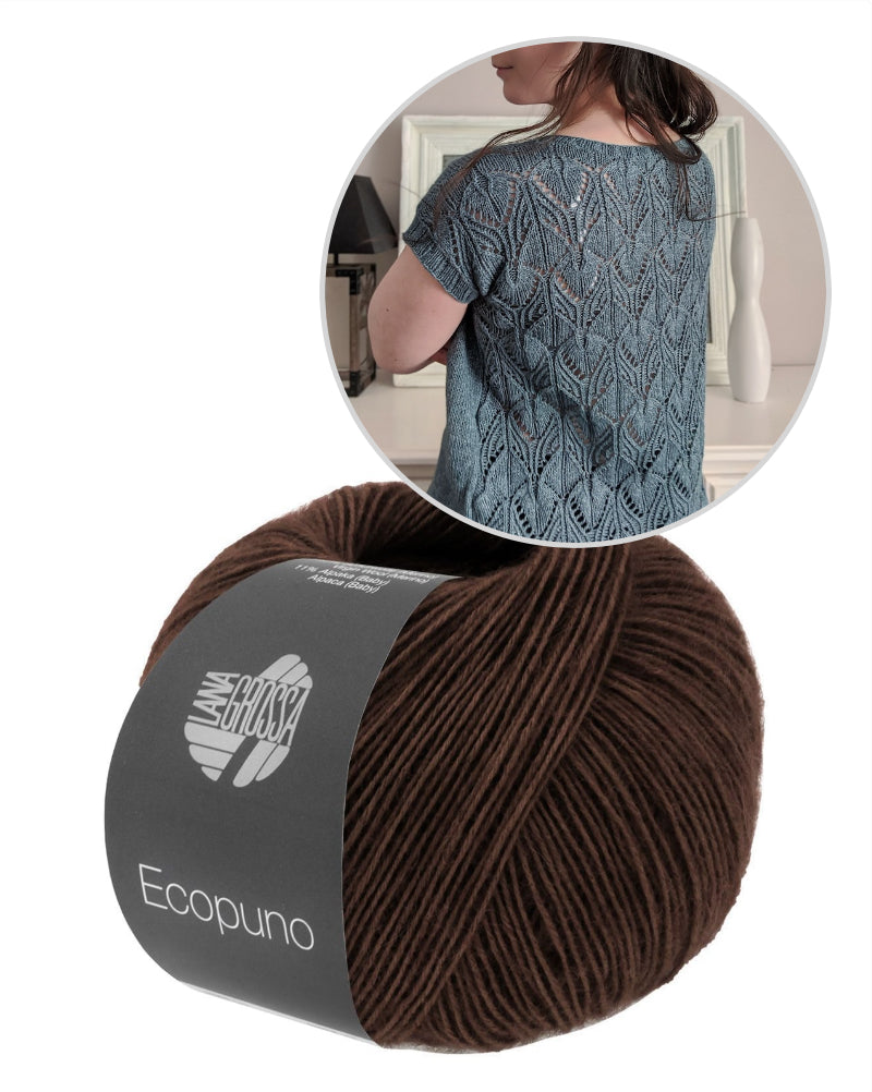 Audrey Borrego Xyris Shirt mit Ecopuno von Lana Grossa 16