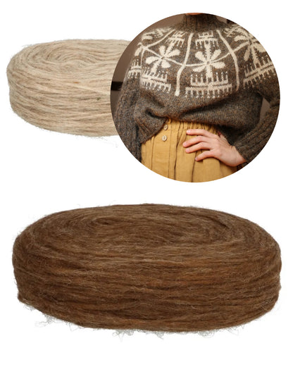 Yardana Pullover | Blüten Norweger mit Plötulopi von Lopi Island