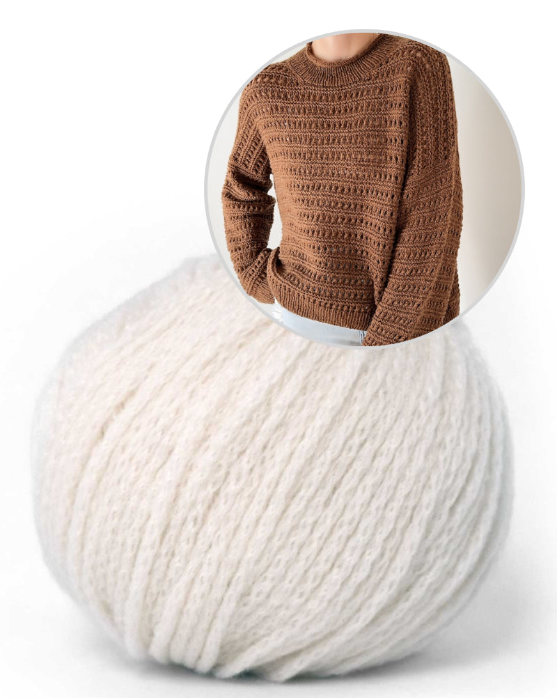 Caidree Yutori Sweater mit Camel DK von Pascuali 13